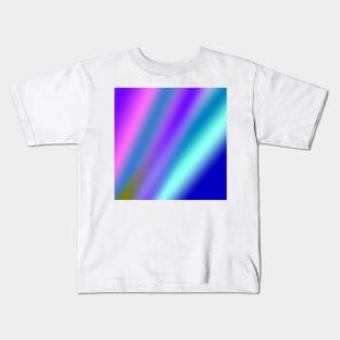 BLUE GREEN PURPLE ABSTRACT TEXTURE PATTERN BACKGROUND Kids T-Shirt